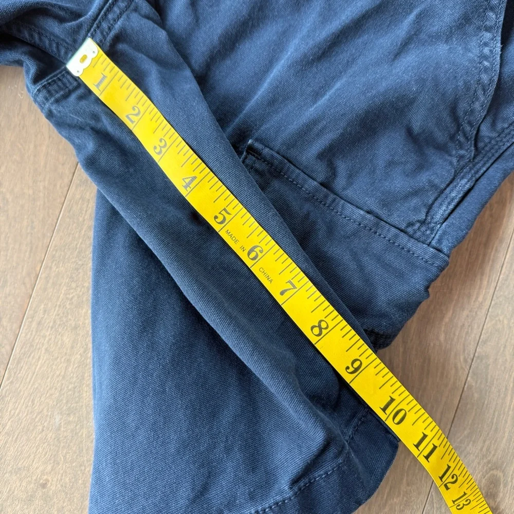 Carhartt Size 30 Navy Rigby Cargo Relaxed Fit 11” Short